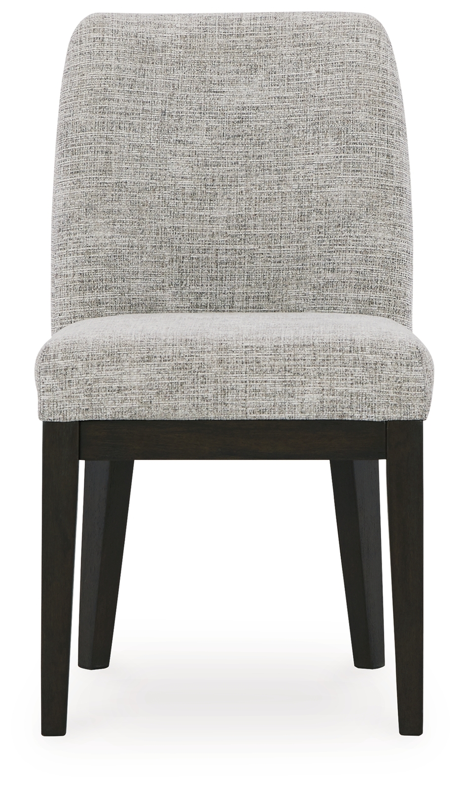 Burkhaus - Dining UPH Side Chair (Set of 2) - Beige / Dark Brown - Image 4