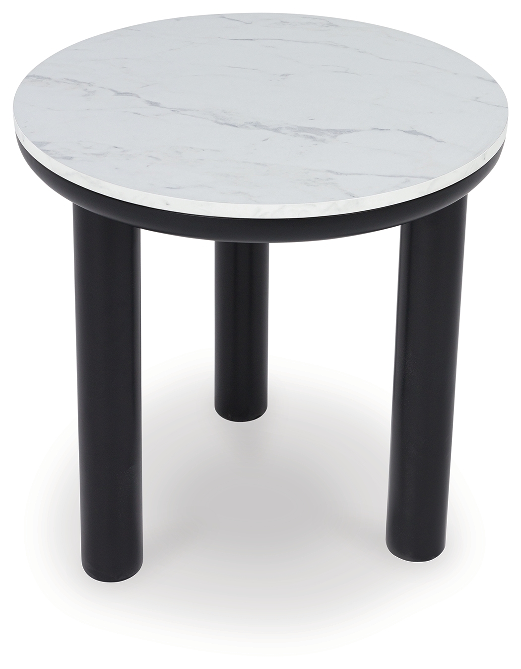 Xandrum - Occasional Table Set (Set of 3) - Black / White - Image 4