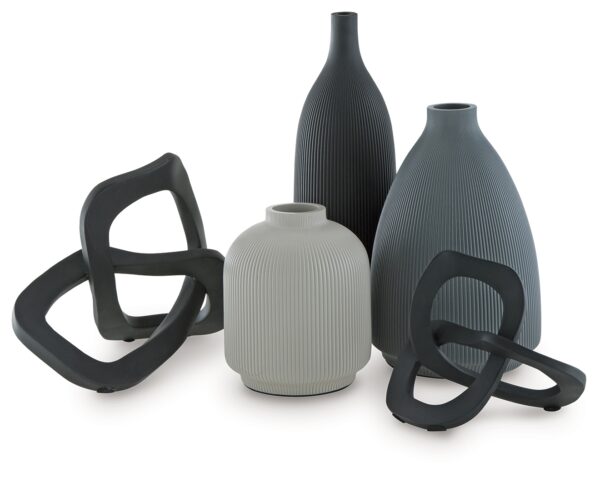 Leithick - Accessory Set (Set of 5) - Black / Tan / Gray