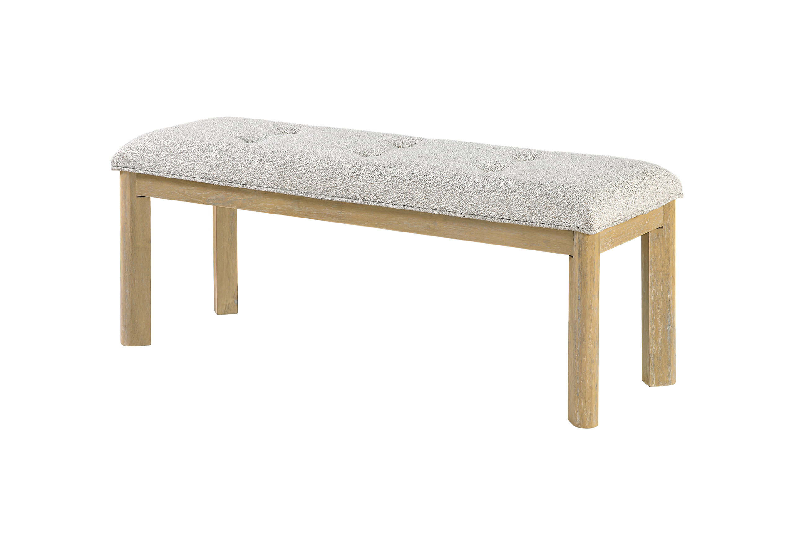 D1248 - Dining Table Bench - Natural - Image 2