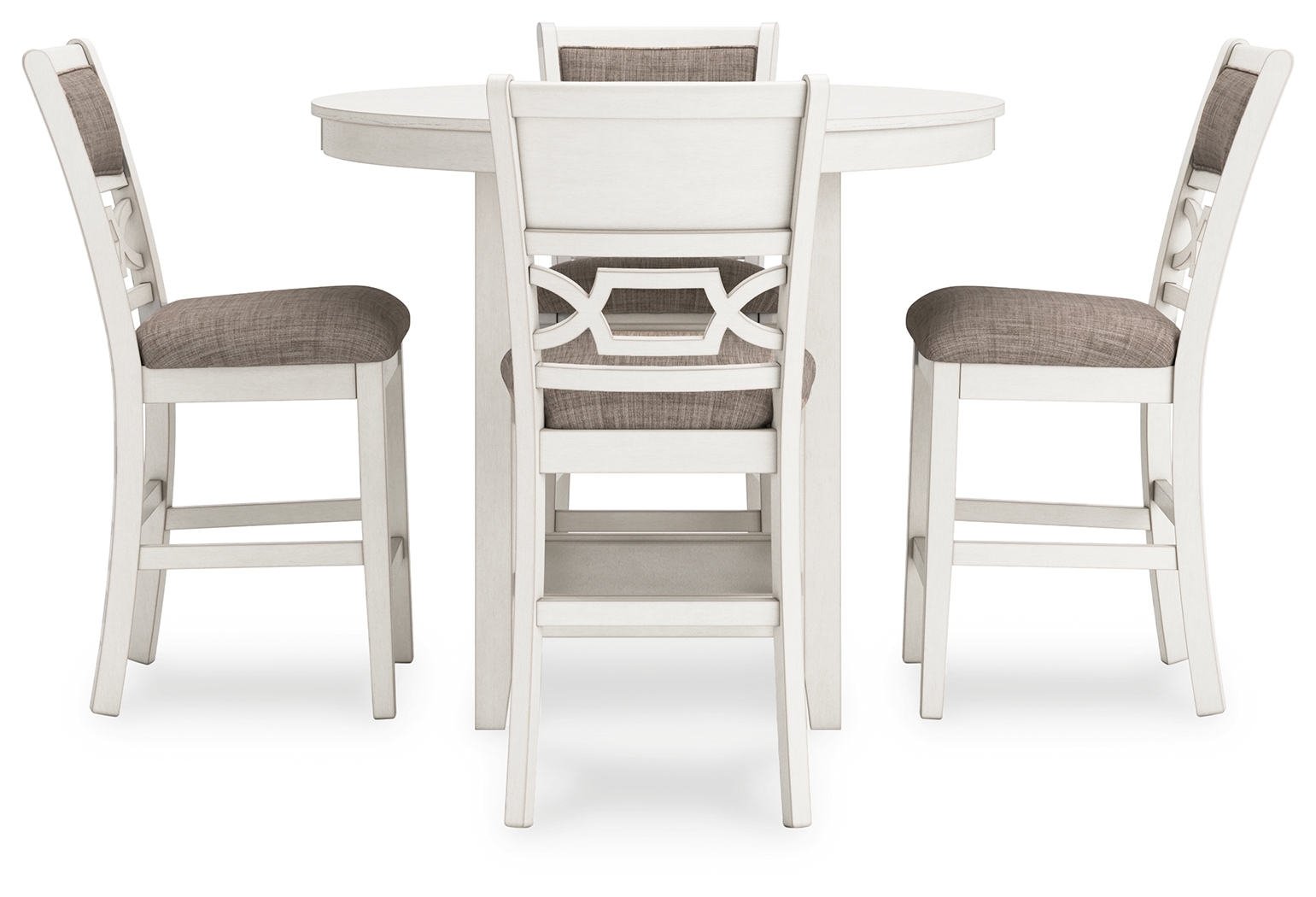 Erinberg - Dining Room Counter Table Set (Set of 5) - Antique White - Image 3