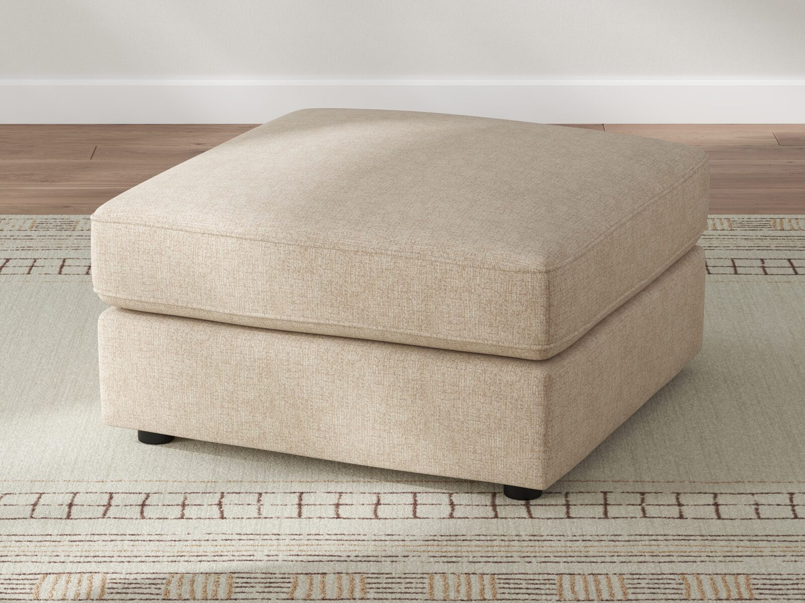 Seyler - Oversized Accent Ottoman - Sand - Image 2