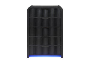 Beckett - Chest With LED - Black / White