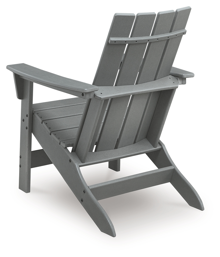Cove Beach - Adirondack Chair - Gray - Image 5
