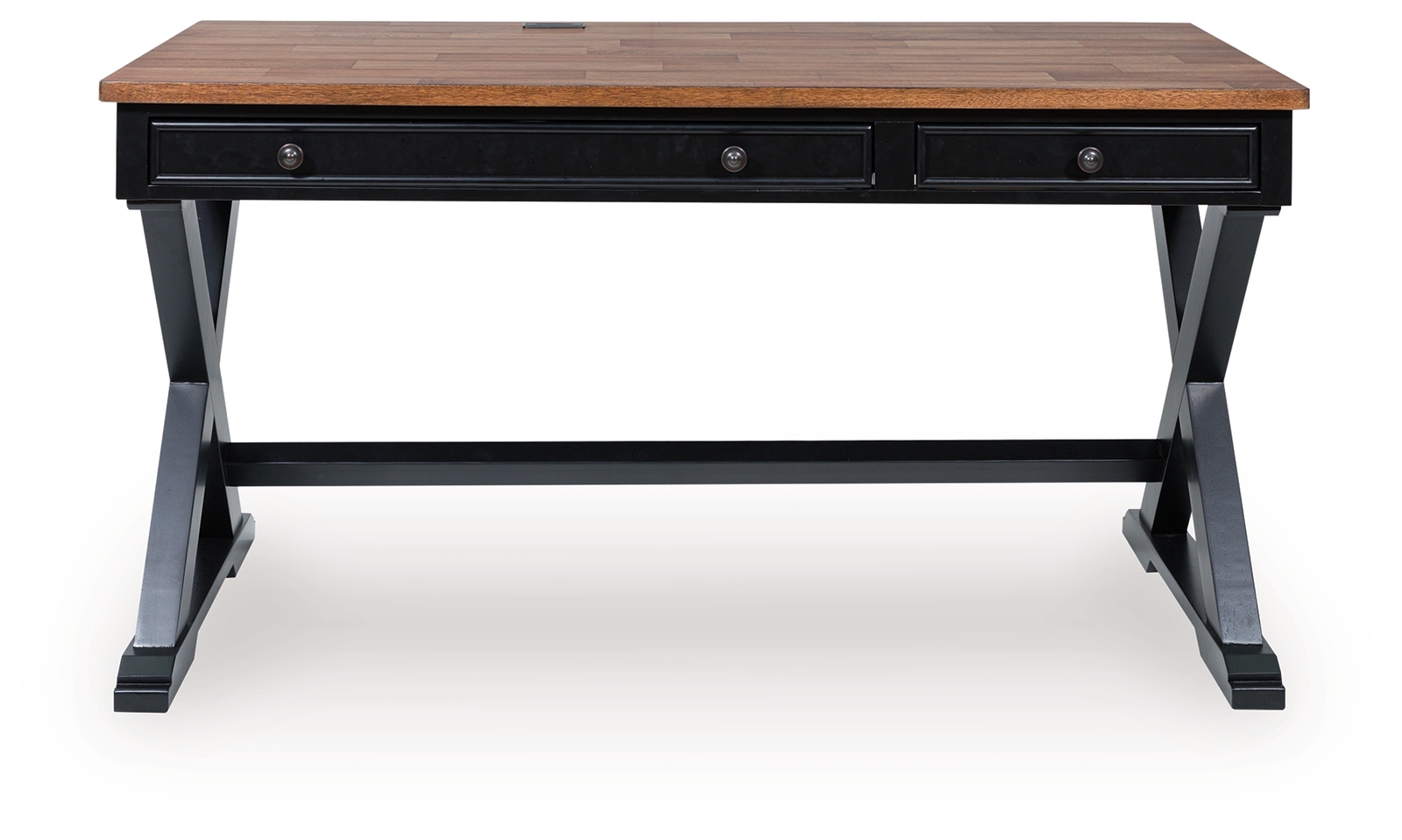 Wildenauer - Home Office Desk - Brown / Black - Image 3