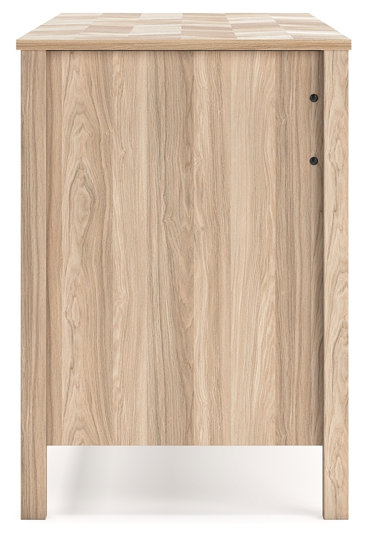 Battelle - Home Office Desk - Tan - Image 7