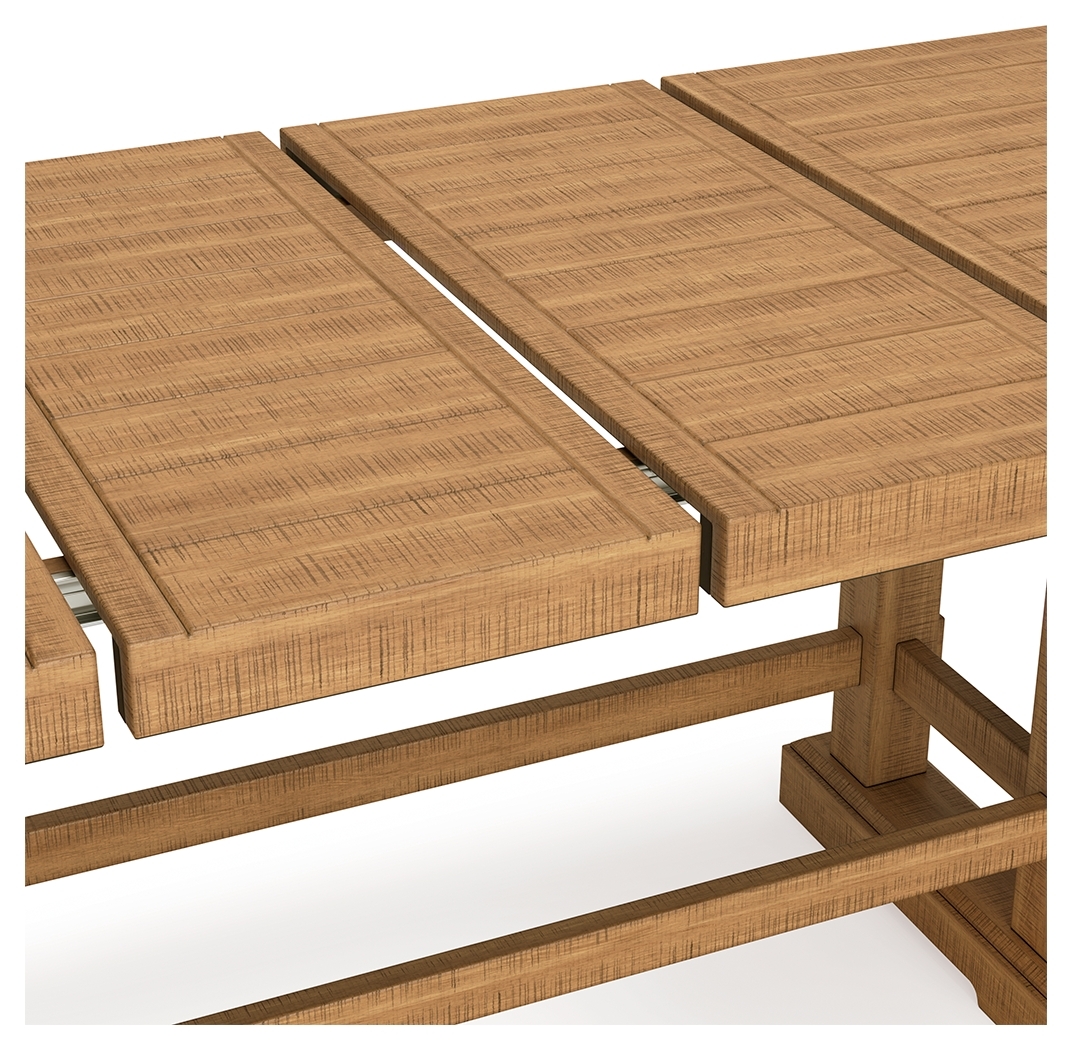 Havonplane - Rectangular Dining Room Counter Extension Table - Brown - Image 5