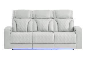 U8611 - Power Reclining Sofa With Power Headrest And LED