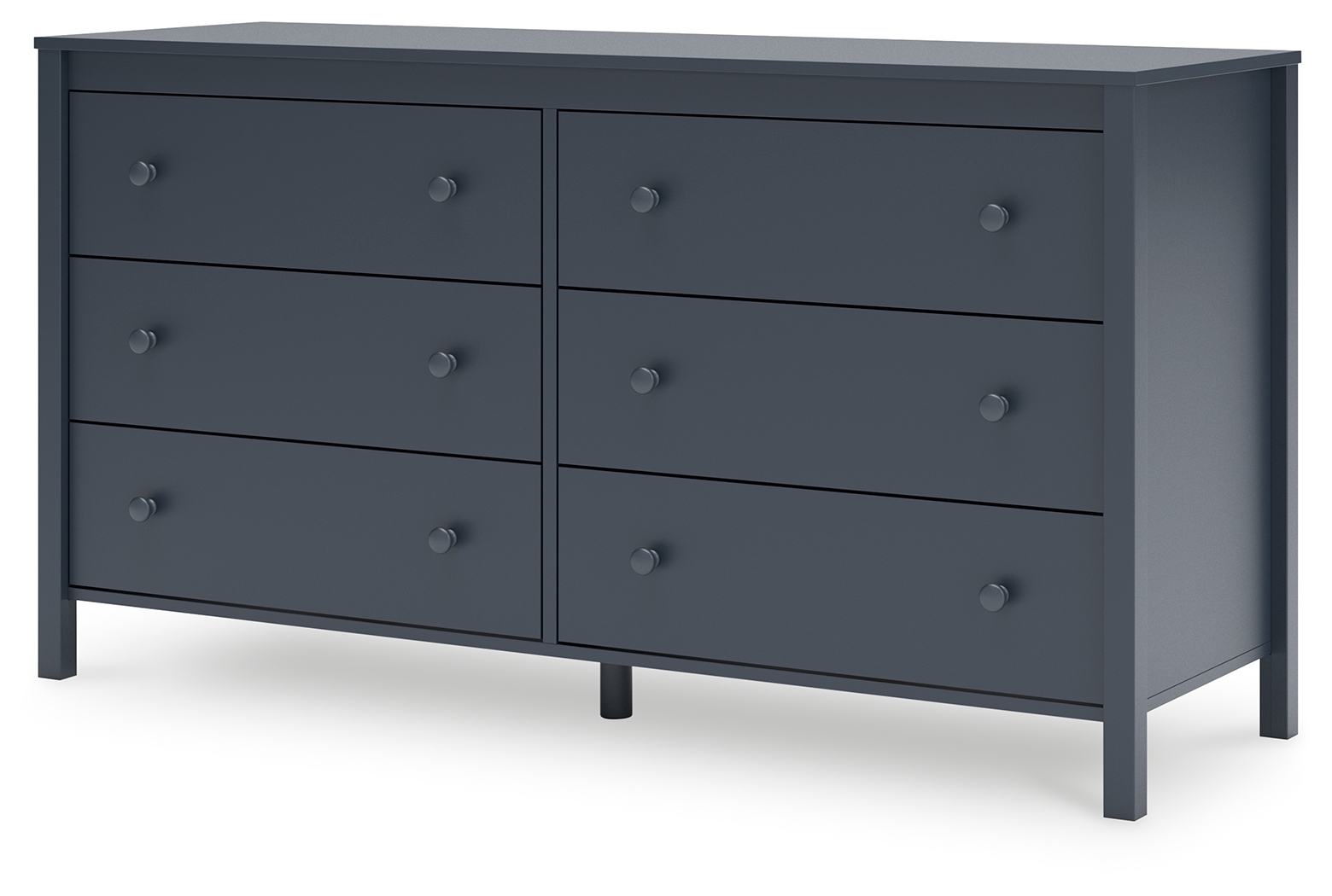 Simmenfort - Six Drawer Dresser - Navy Blue - Image 3