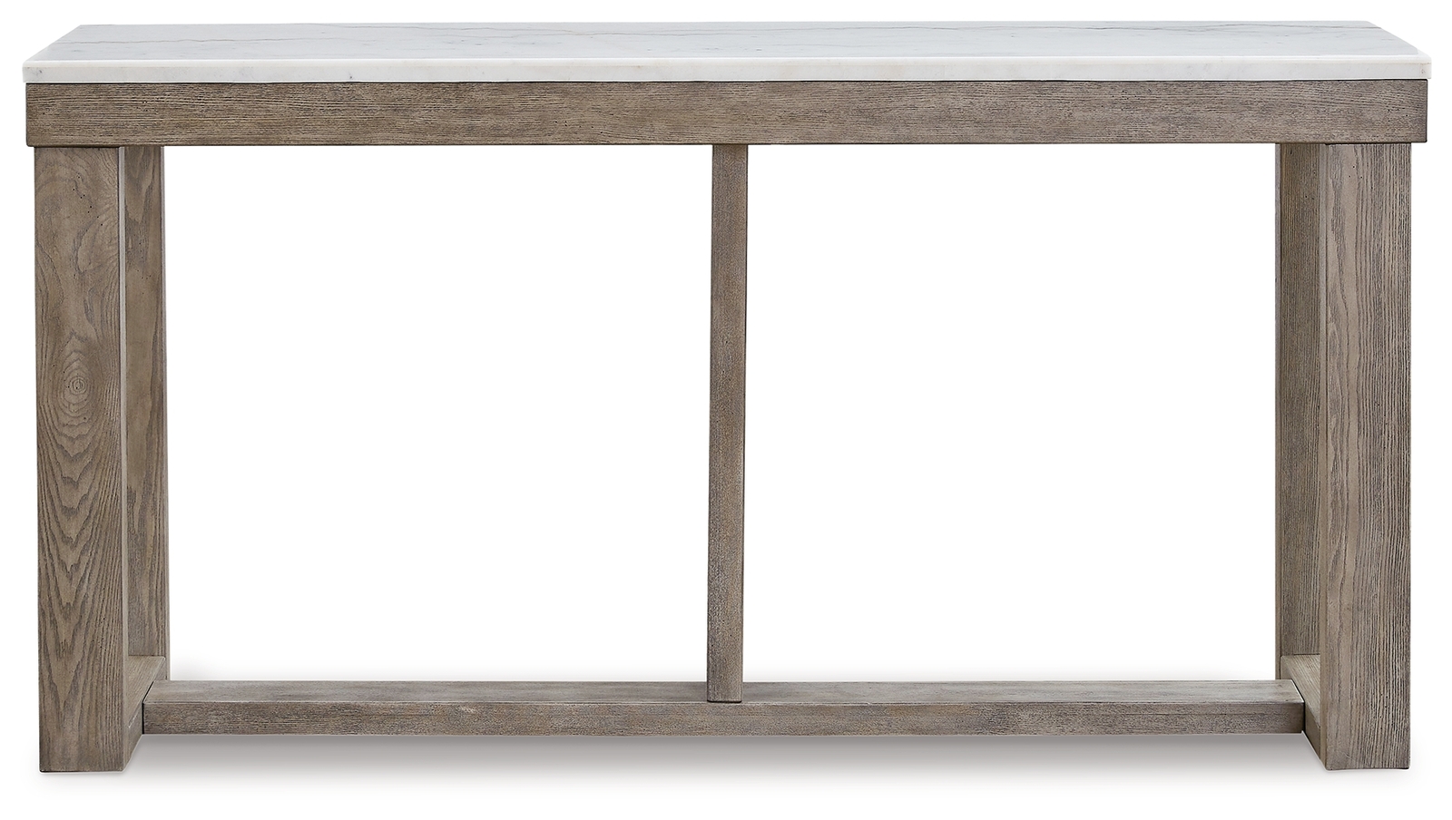 Loyaska - Sofa Table - Brown / Ivory - Image 3