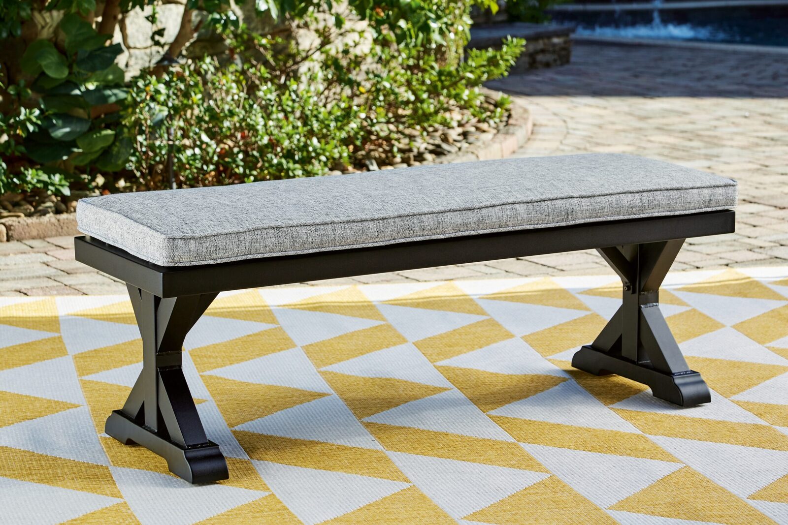 Beachcroft - Bench With Cushion - Image 2