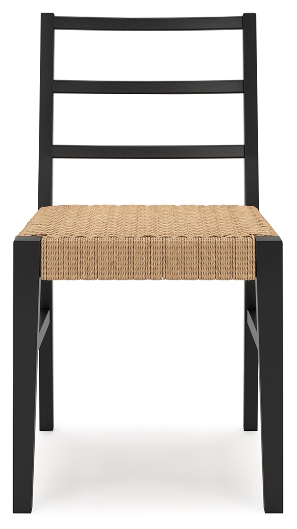 Isanti - Dining Room Side Chair (Set of 2) - Light Brown / Black - Image 5