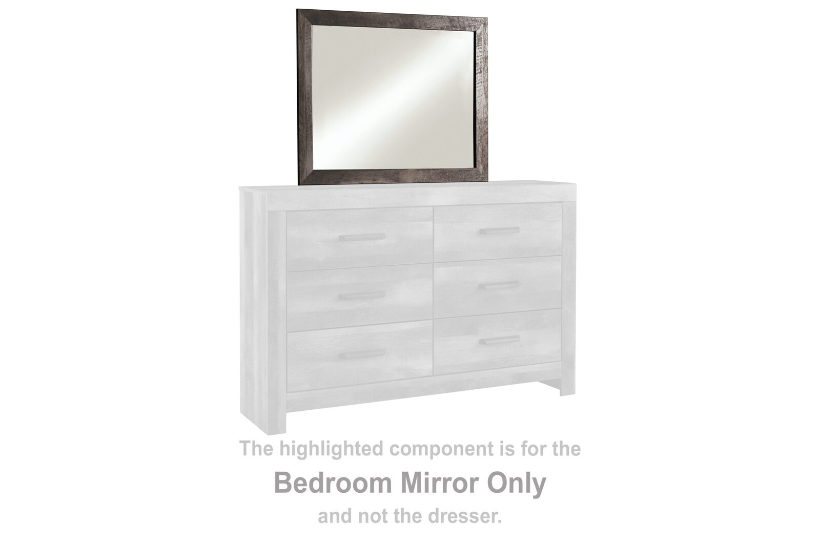 Wynnlow - Bedroom Mirror - Gray - Image 2