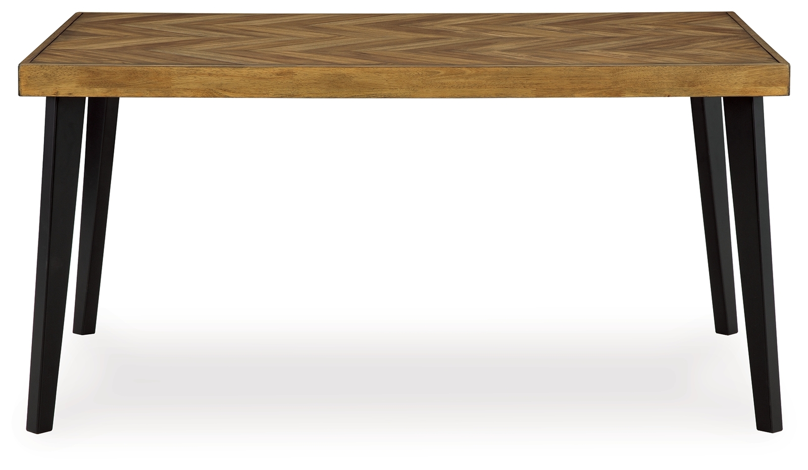 Blondon - Rectangular Drm Table Set (Set of 7) - Brown / Black - Image 6