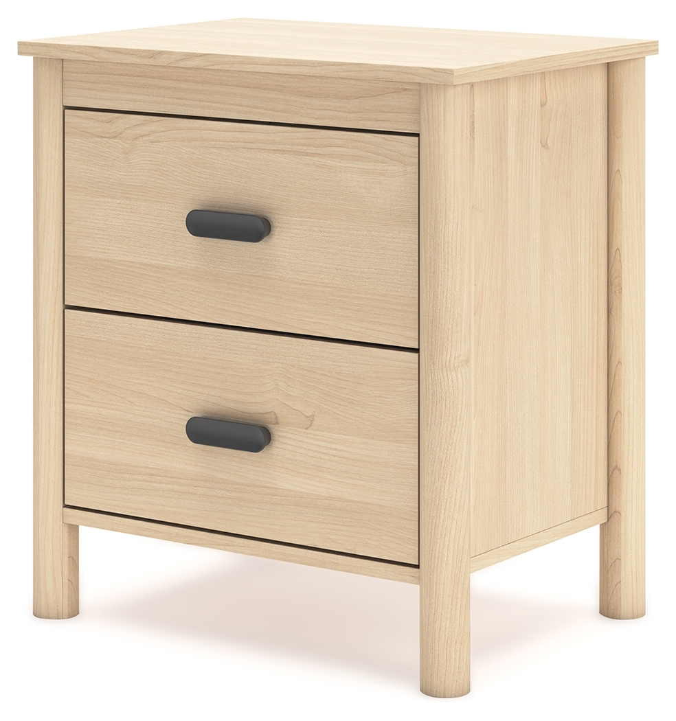 Cabinella - Two Drawer Night Stand - Tan - Image 3