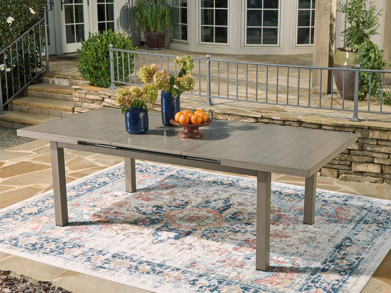 Beach Front - RECT Dining Room EXT Table - Beige - Image 2