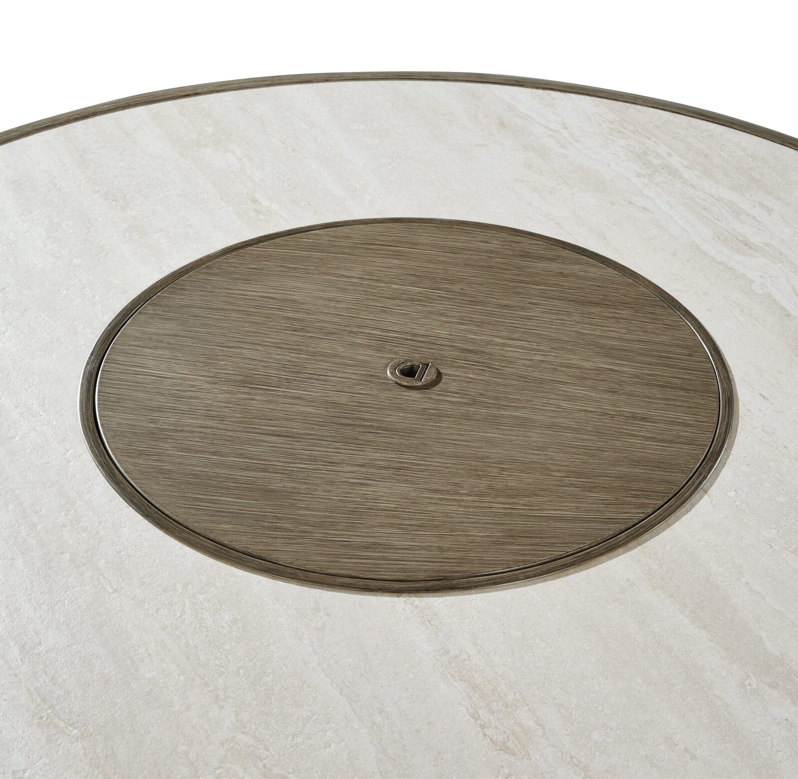 Rainier Ranch - Round Fire Pit Table - Beige - Image 7