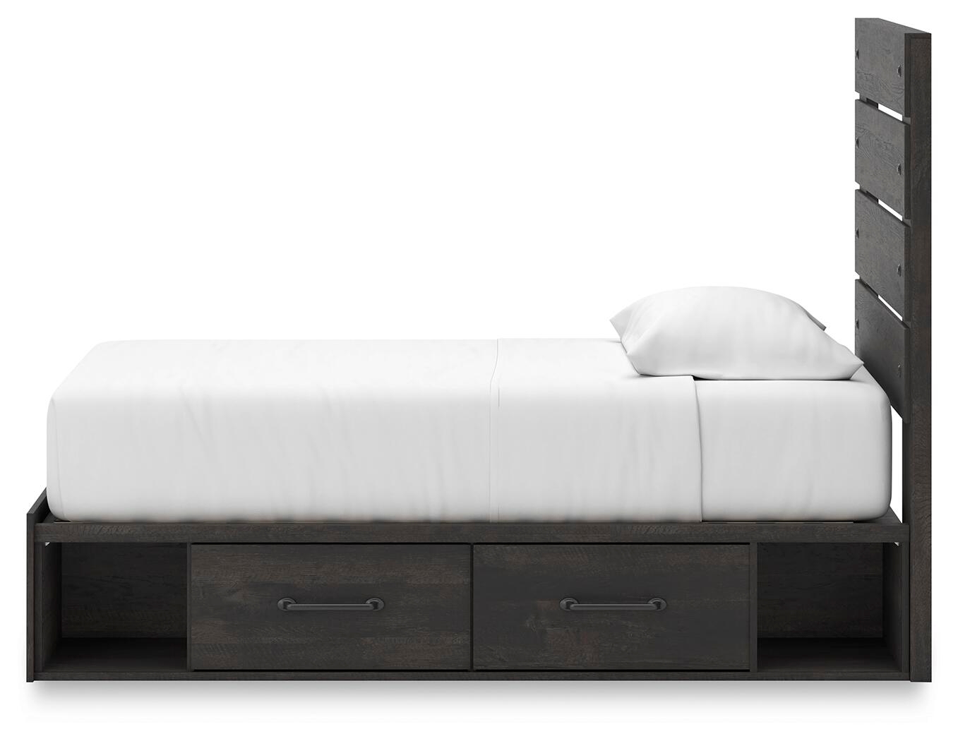 Hollivern - Panel Bed With Storage - Image 9