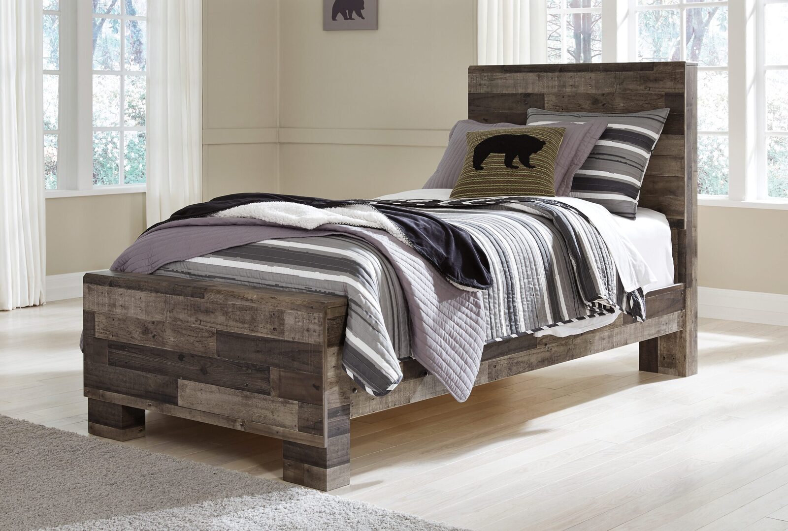Derekson - Panel Bed - Image 11