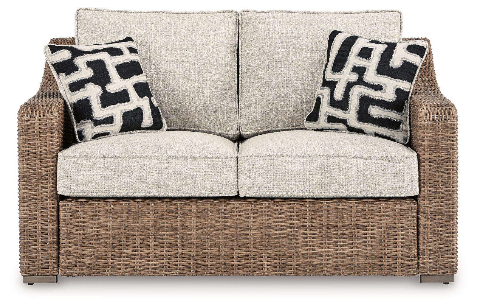 Beachcroft - Loveseat With Cushion - Beige - Image 3