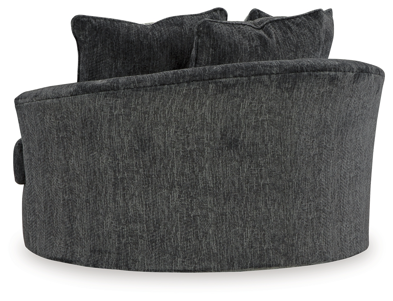 Biddeford - Oversized Swivel Accent Chair - Shadow - Image 5