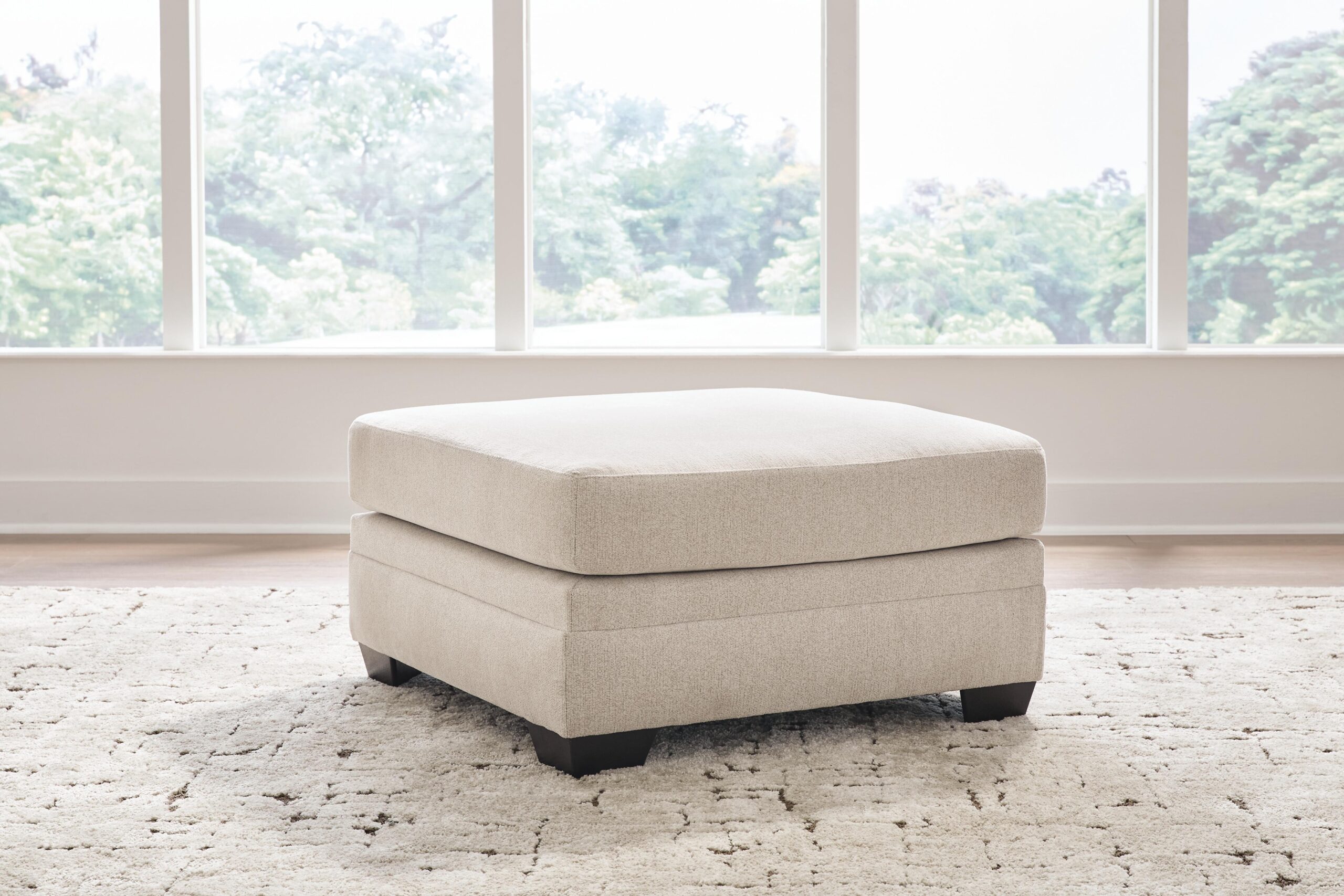 Mandi Point - Oversized Accent Ottoman - Marble - Image 2