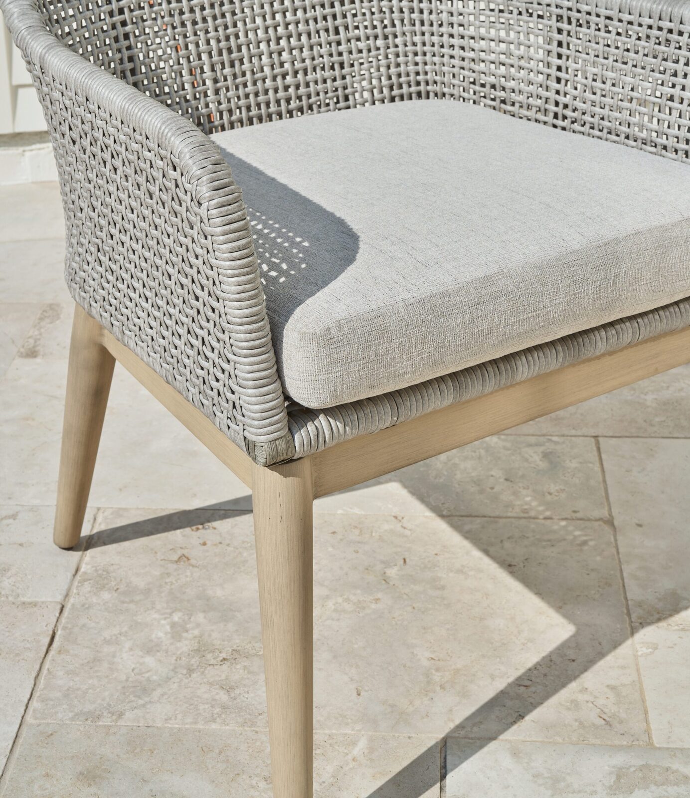 Seton Creek - Arm Chair With Cushion (Set of 2) - Gray - Image 7