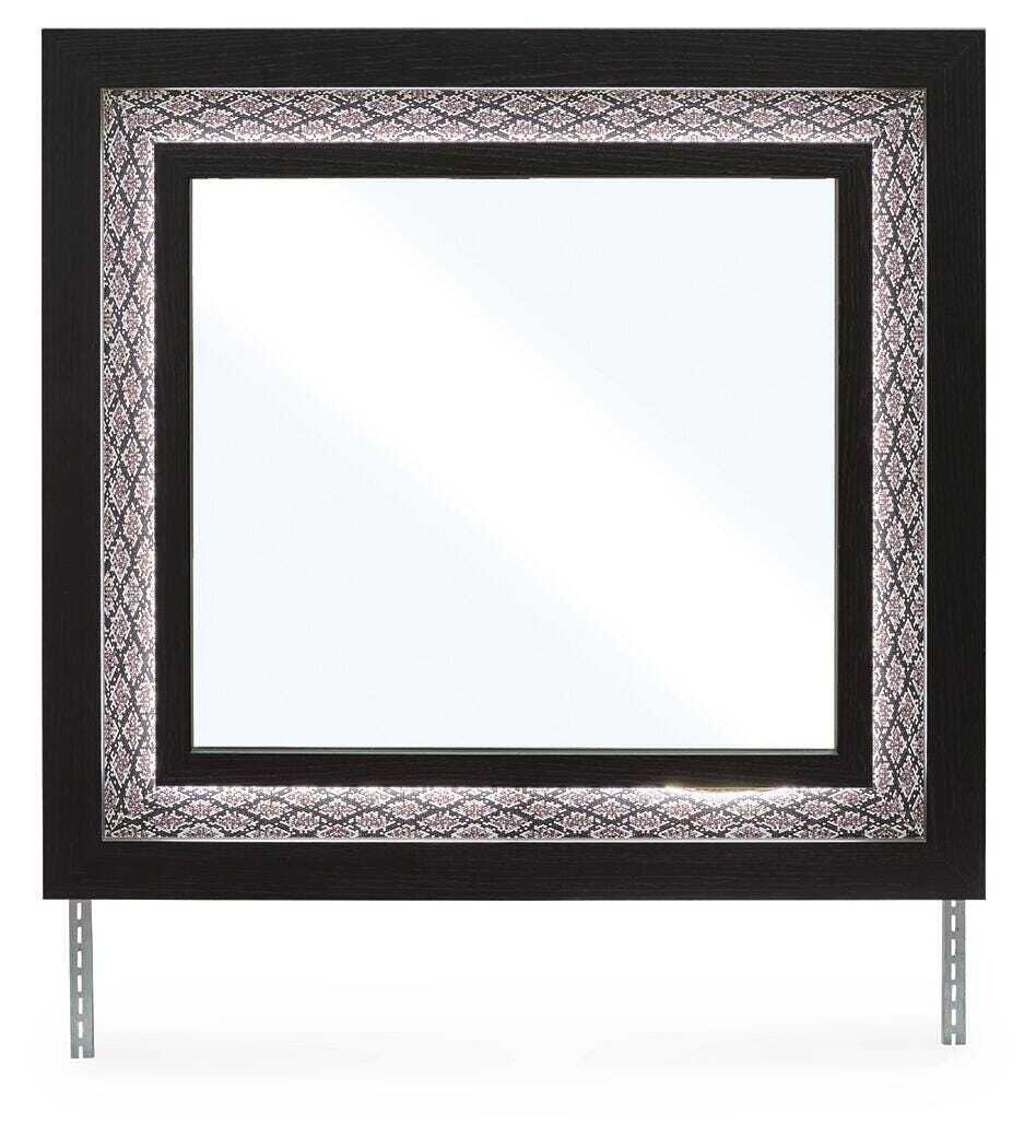 Brizmore - Bedroom Mirror - Black