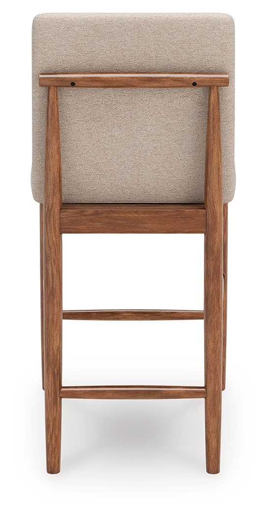 Isanti - Upholstered Barstool (Set of 2) - Light Brown - Image 5