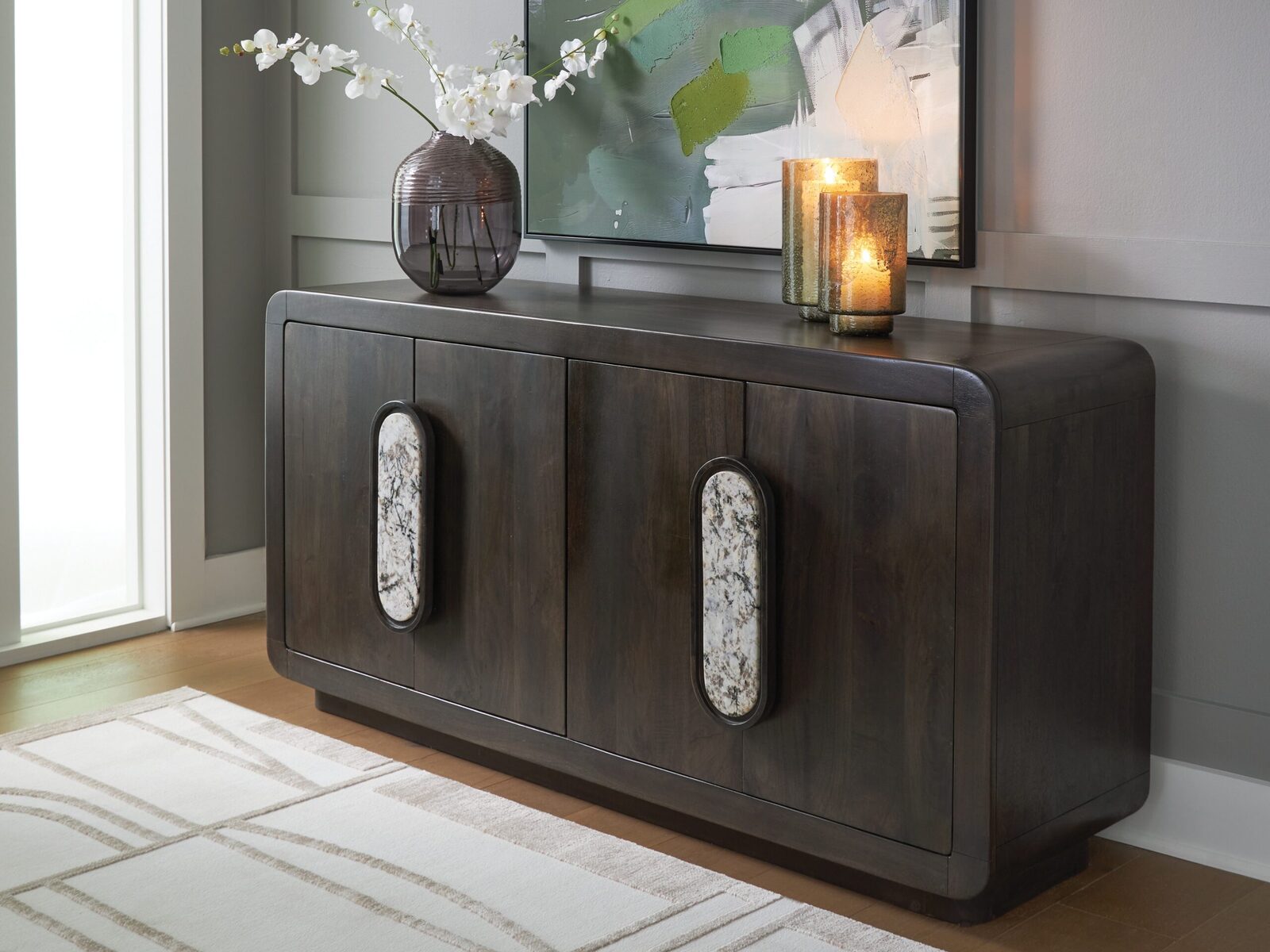 Elliston - Accent Cabinet - Espresso Brown - Image 2