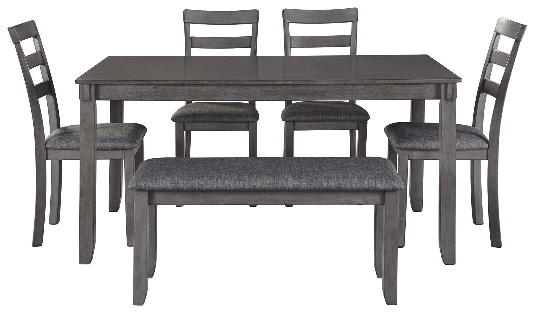 Bridson - RECT DRM Table Set (Set of 6) - Gray - Image 6