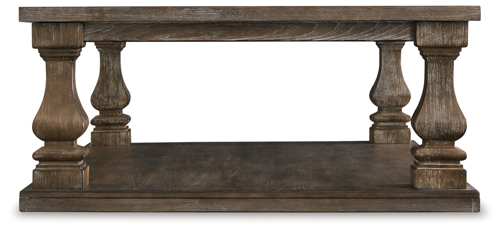 Johnelle - Rectangular Cocktail Table - Gray - Image 5