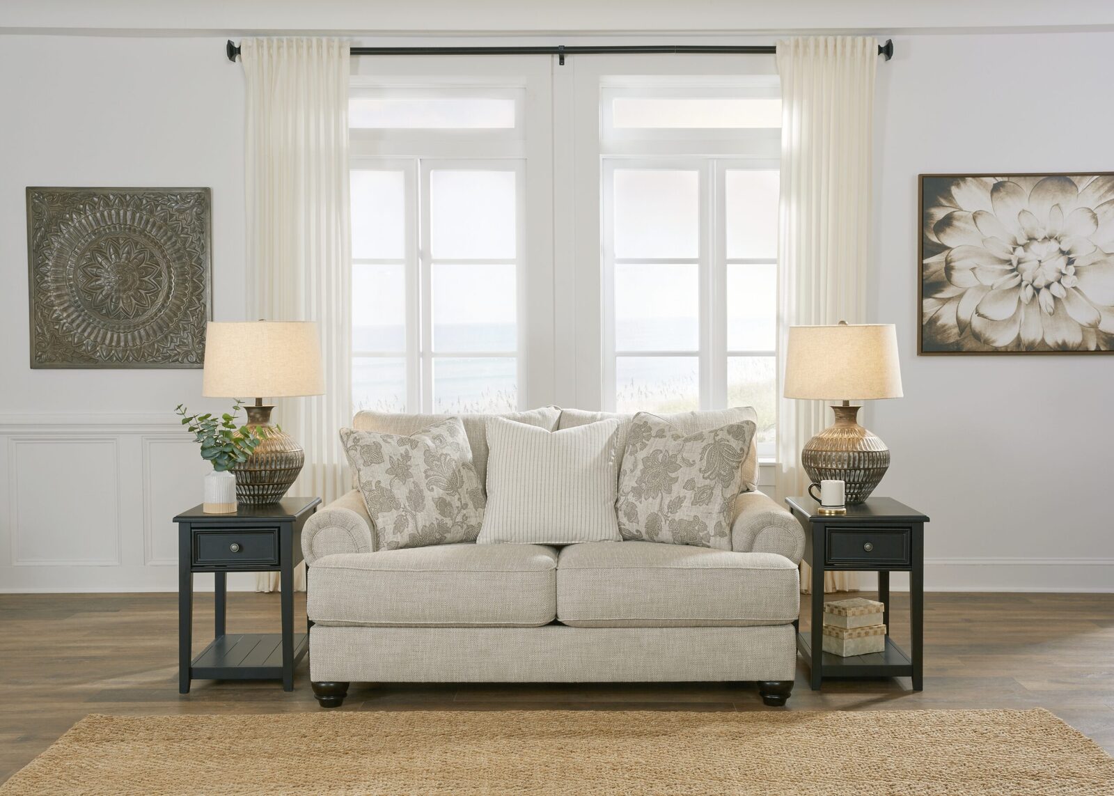 Asanti - Loveseat - Fog - Image 2