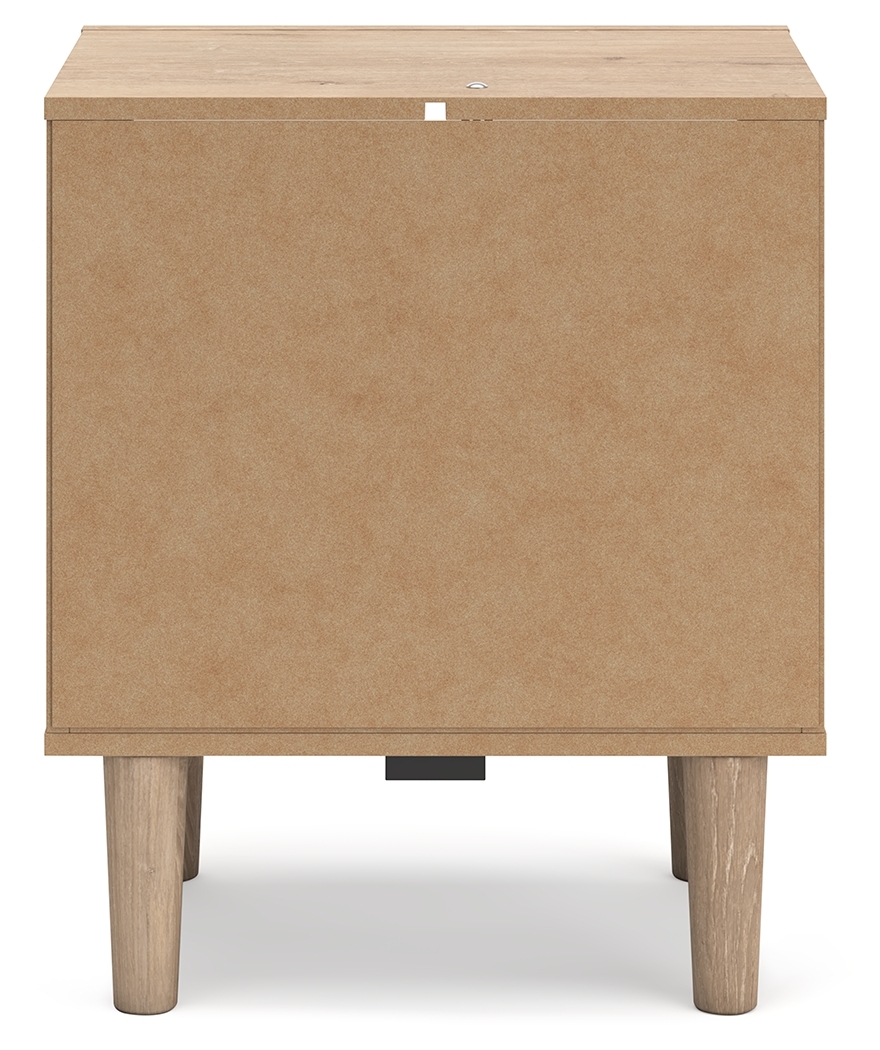 Cielden - One Drawer Night Stand - Two-Tone - Image 7