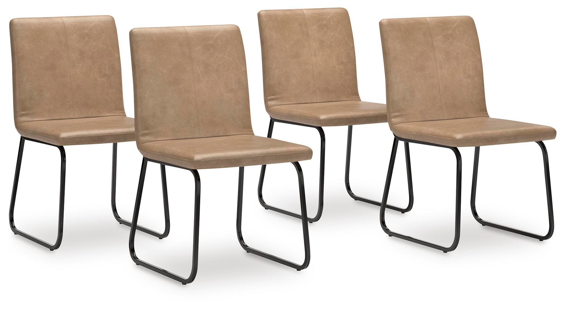 Pharwynn - Dining Upholstered Side Chair (Set of 4) - Toast - Image 3