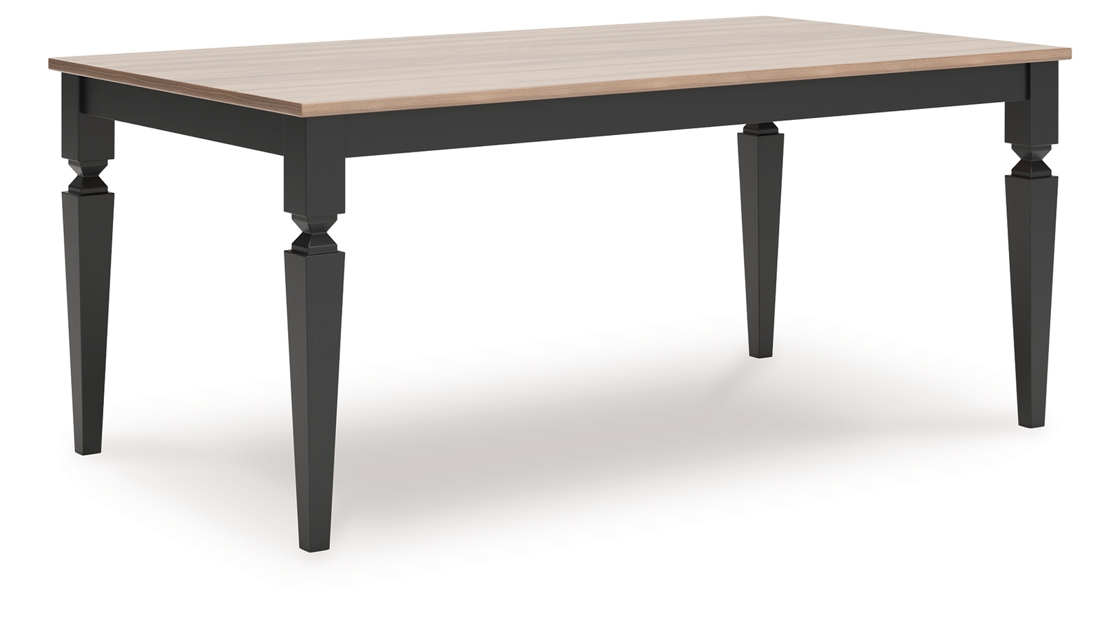 Brenkerton - Rectangular Dining Room Table - Grayish Brown / Black - Image 2