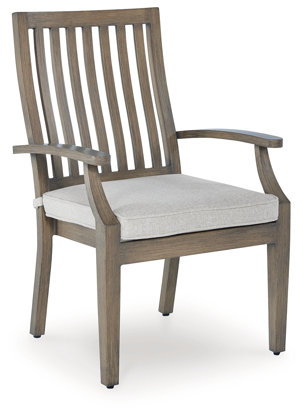 Rainier Ranch - Arm Chair With Cushion (Set of 2) - Brown / Beige - Image 3