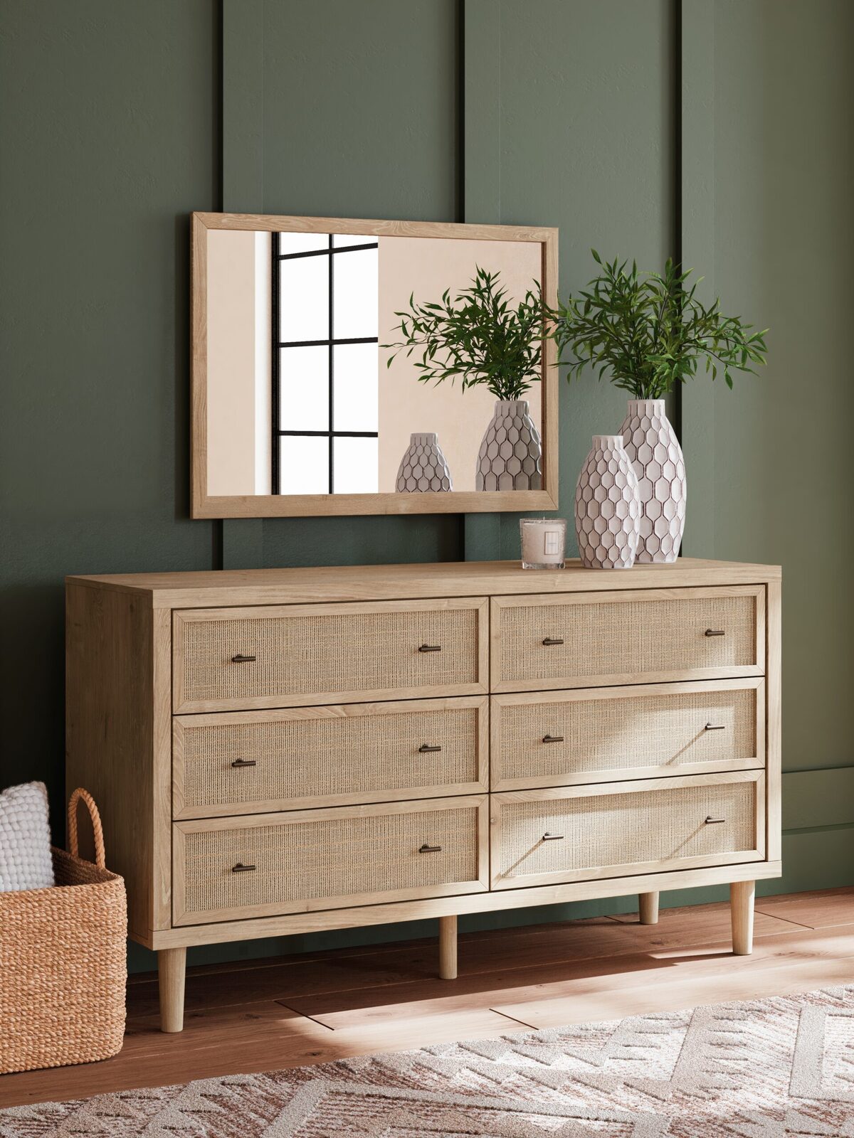 Cielden - Dresser And Mirror - Two-Tone - Image 2