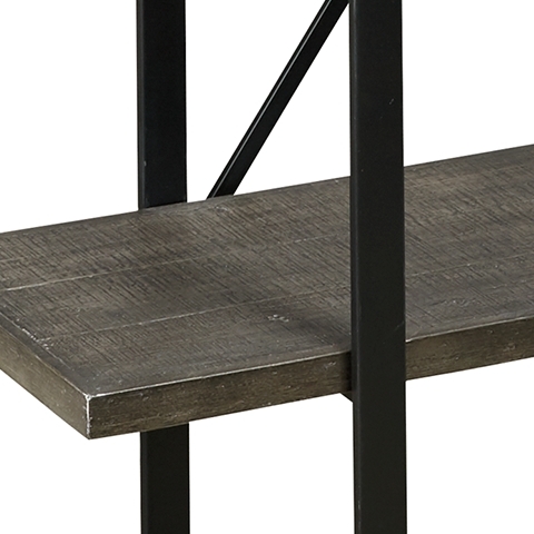 Gilesgrove - Bookcase - Black / Gray - Image 6