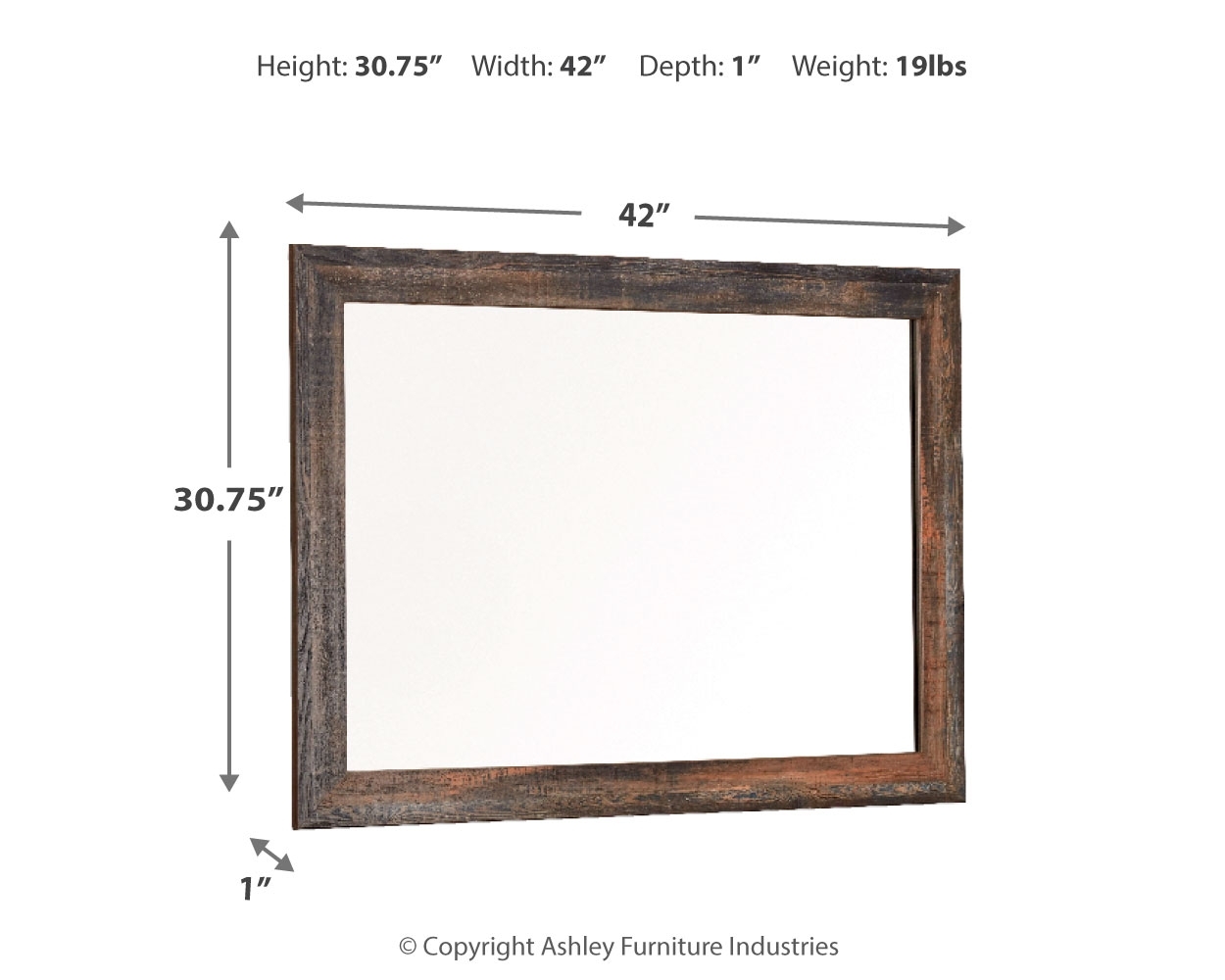 Drystan - Bedroom Mirror - Brown / Beige - Image 3