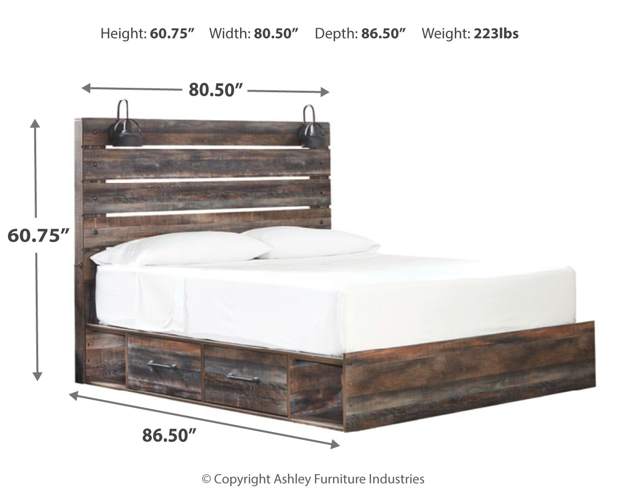Drystan - Panel Bedroom Set - Image 50