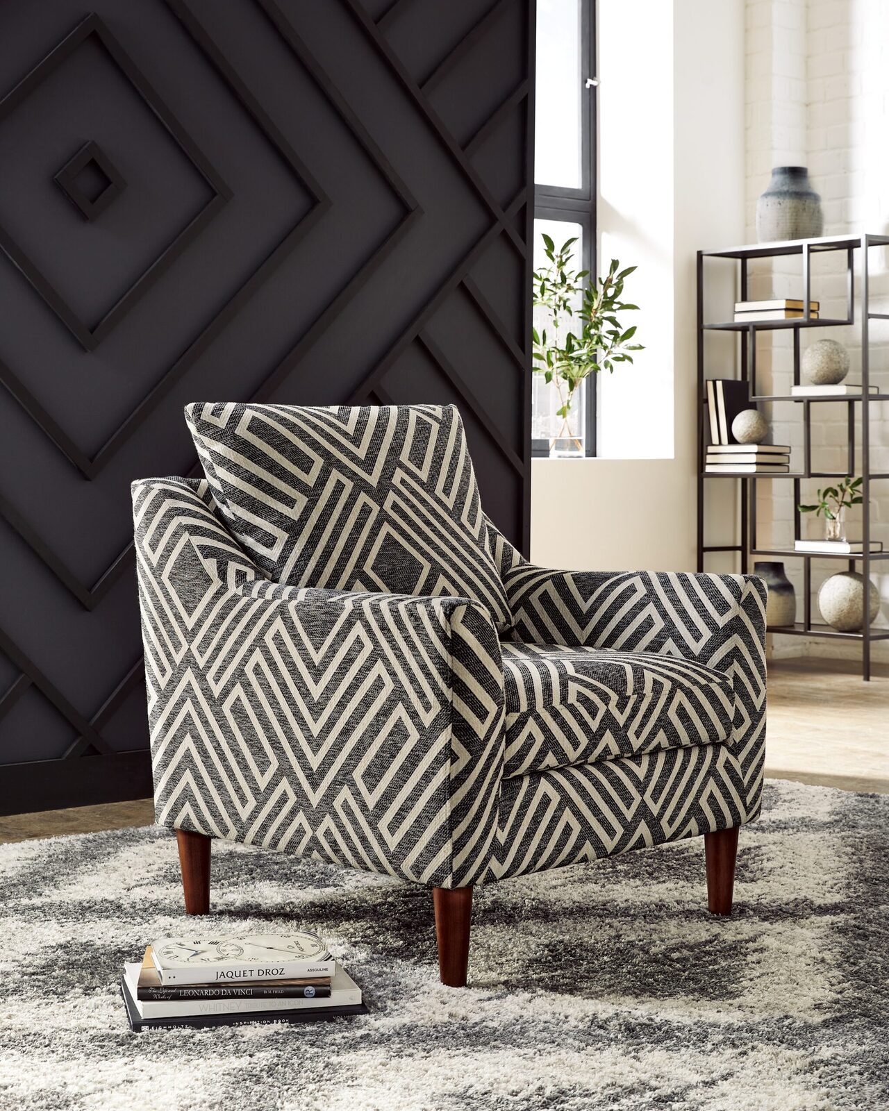 Morrilton Next-Gen Nuvella - Accent Chair - Natural / Charcoal - Image 2