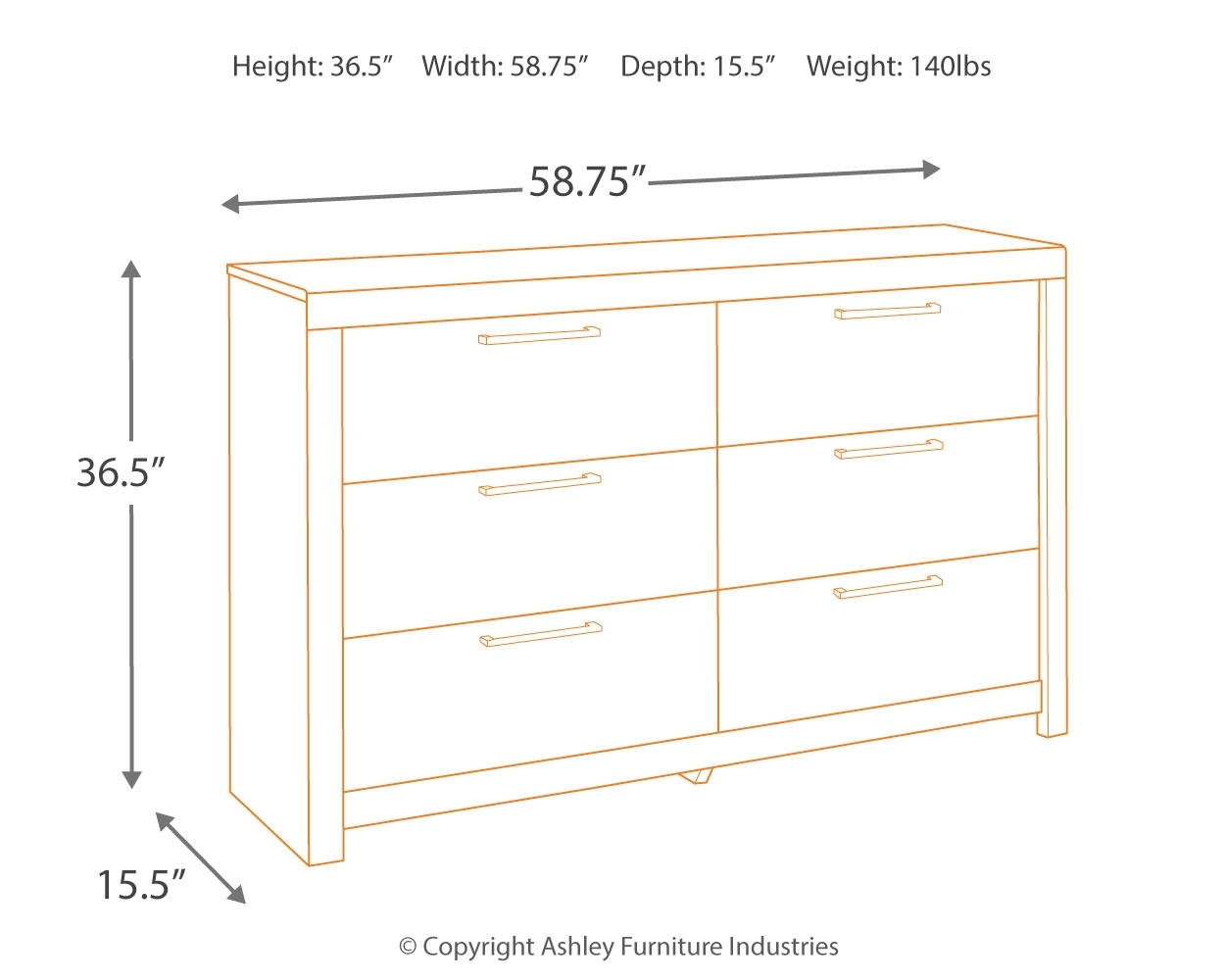 Derekson - Dresser - Image 5