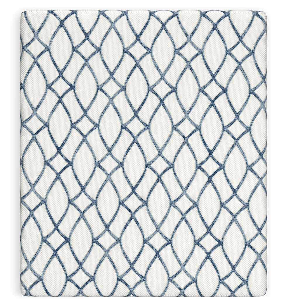 12 Inch Chime Elite 2.0 - California King Mattress - White / Blue - Image 4