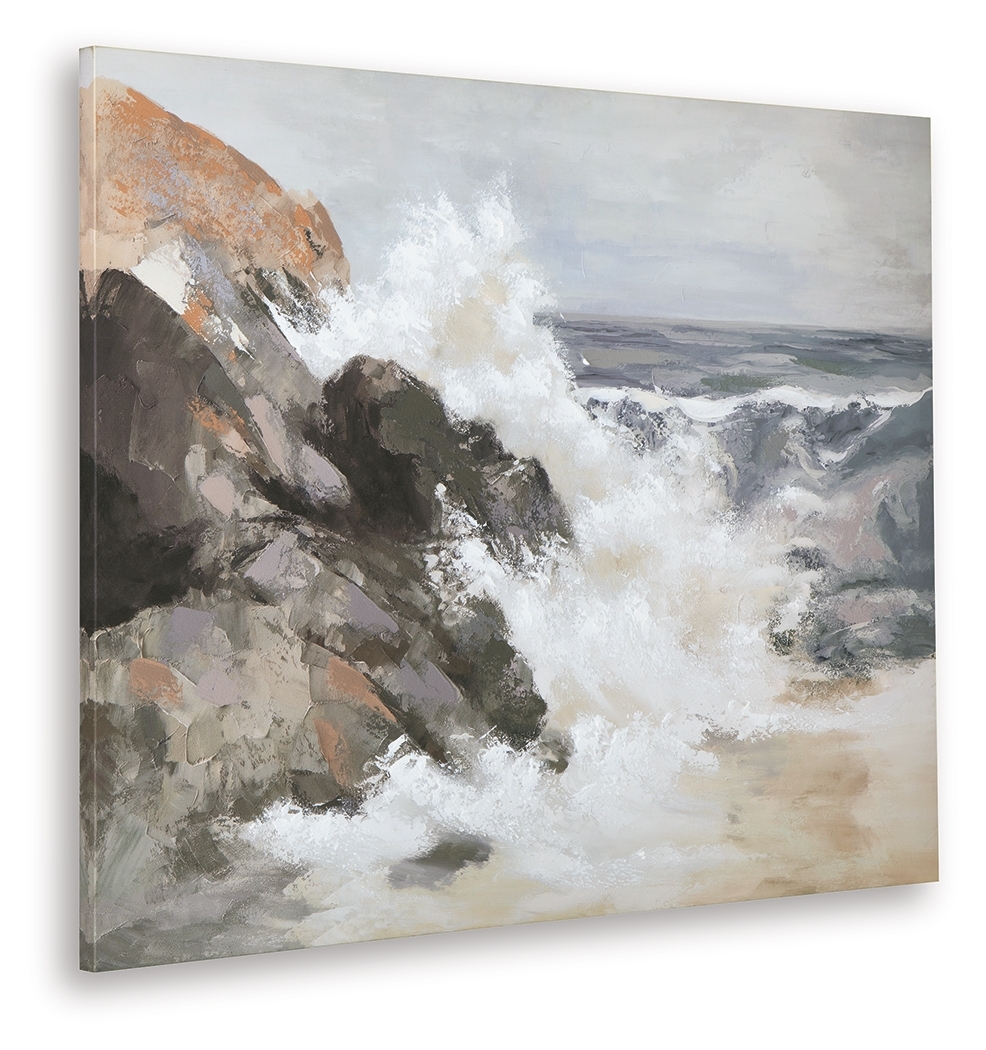 Worthner - Wall Art - Tan / Gray / White - Image 3