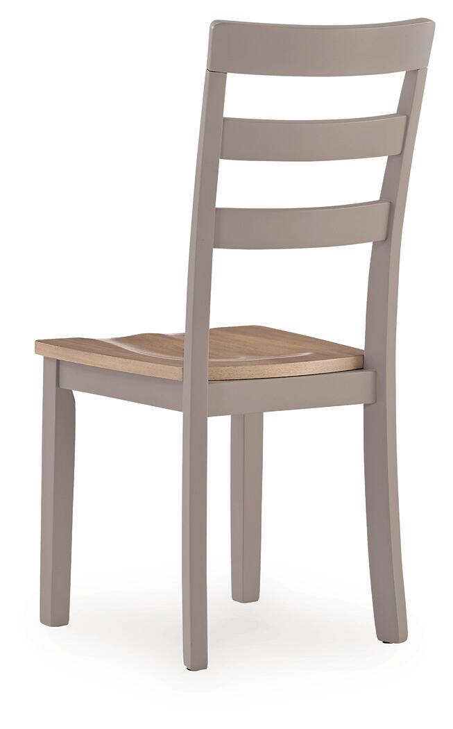Harperfeld - Dining Room Side Chair (Set of 2) - Natural / Gray - Image 6