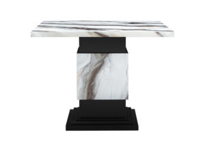 D12BT - Bar Table Base - Black / White