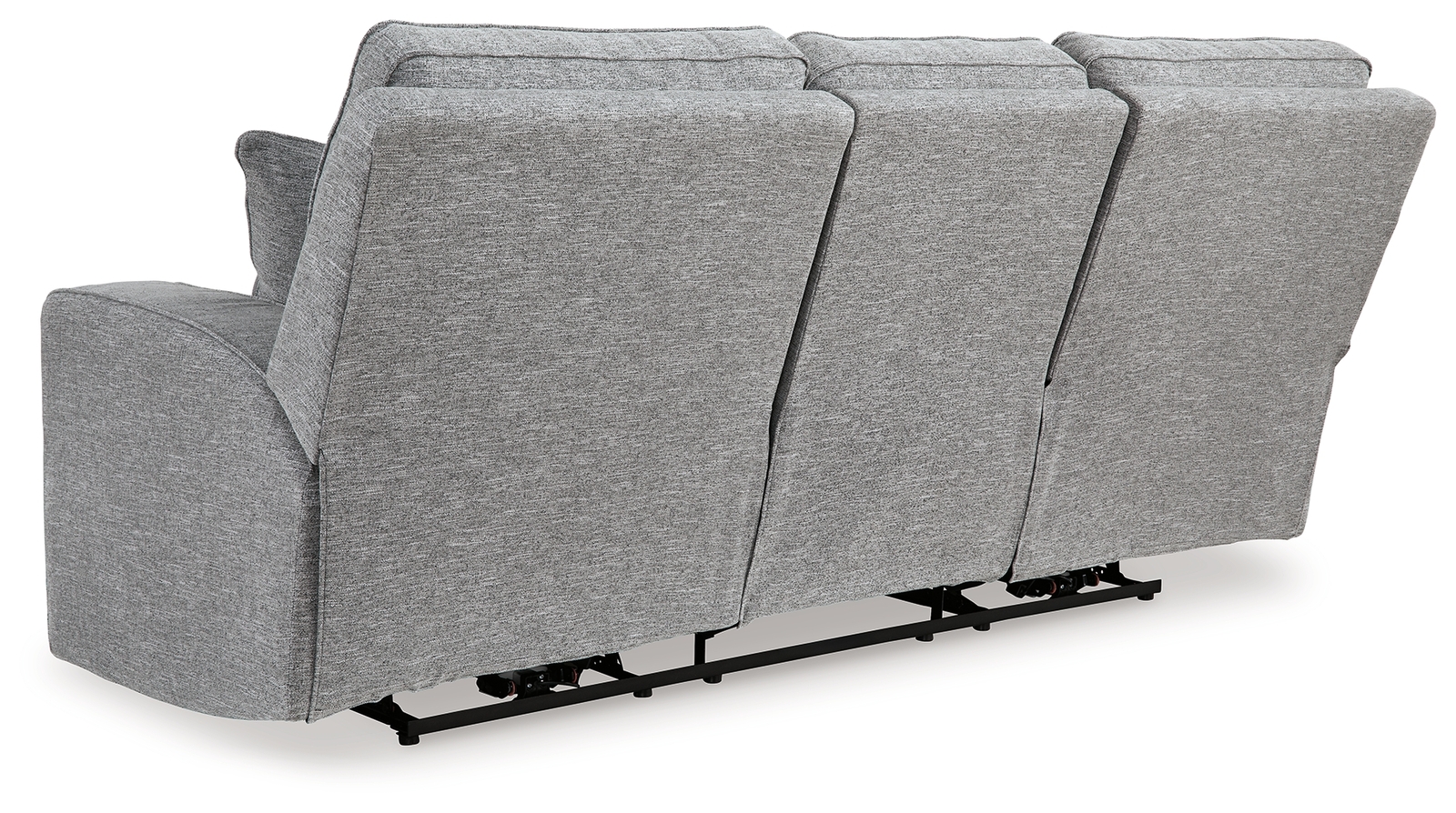 Biscoe - Power Reclining Sofa With Adj Headrest - Pewter - Image 6