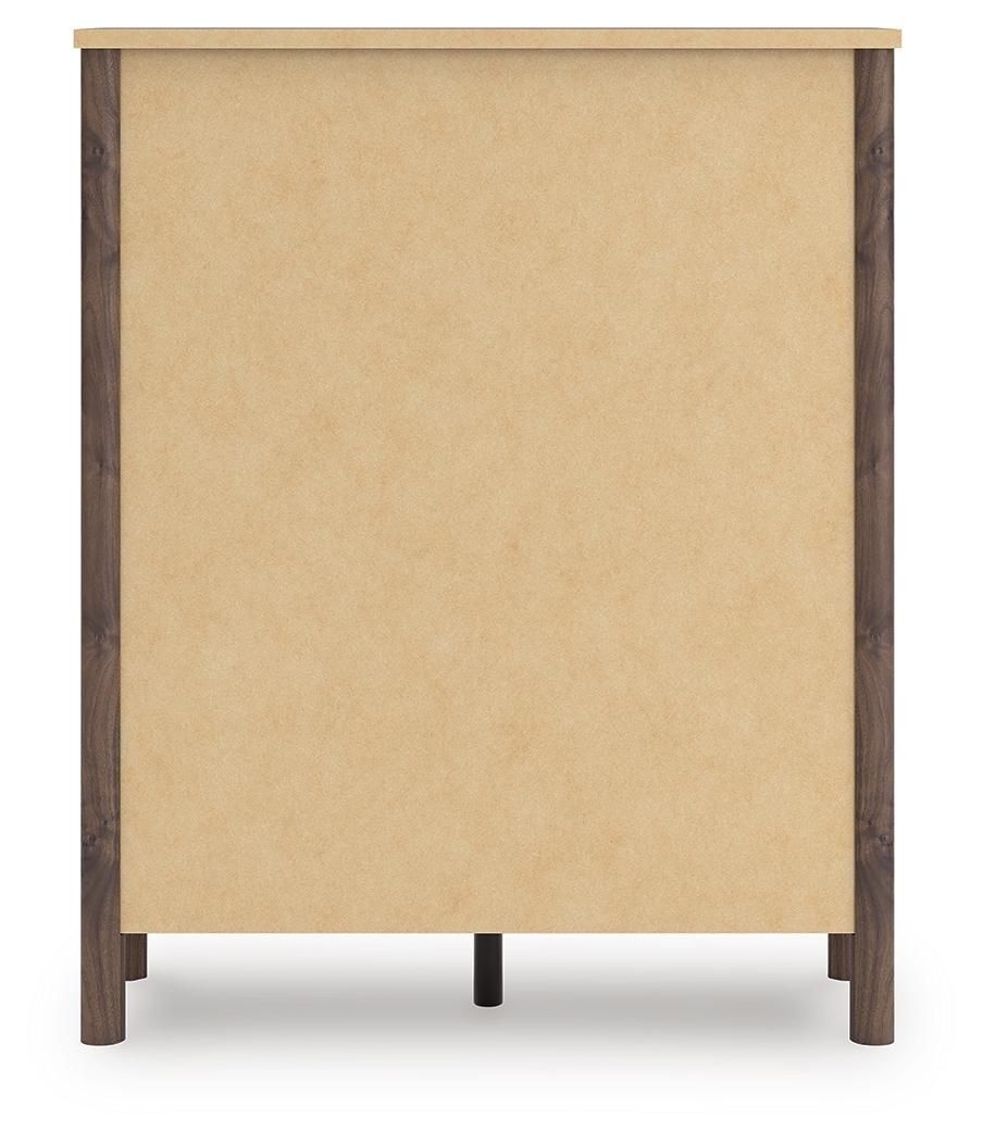 Pamytta - Five Drawer Wide Chest - Brown - Image 6