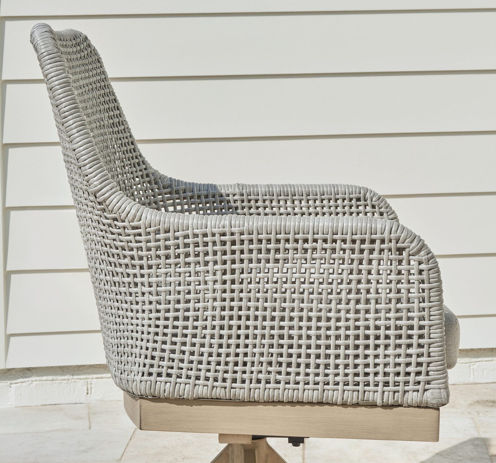 Seton Creek - Swivel Chair With Cushion (Set of 2) - Gray - Image 8